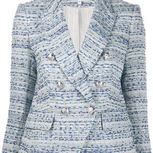 Empire Tweed Dickey Jacket, Veronica Beard